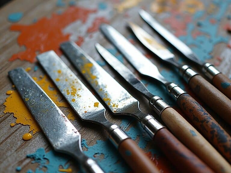Van Gogh Painting Knives