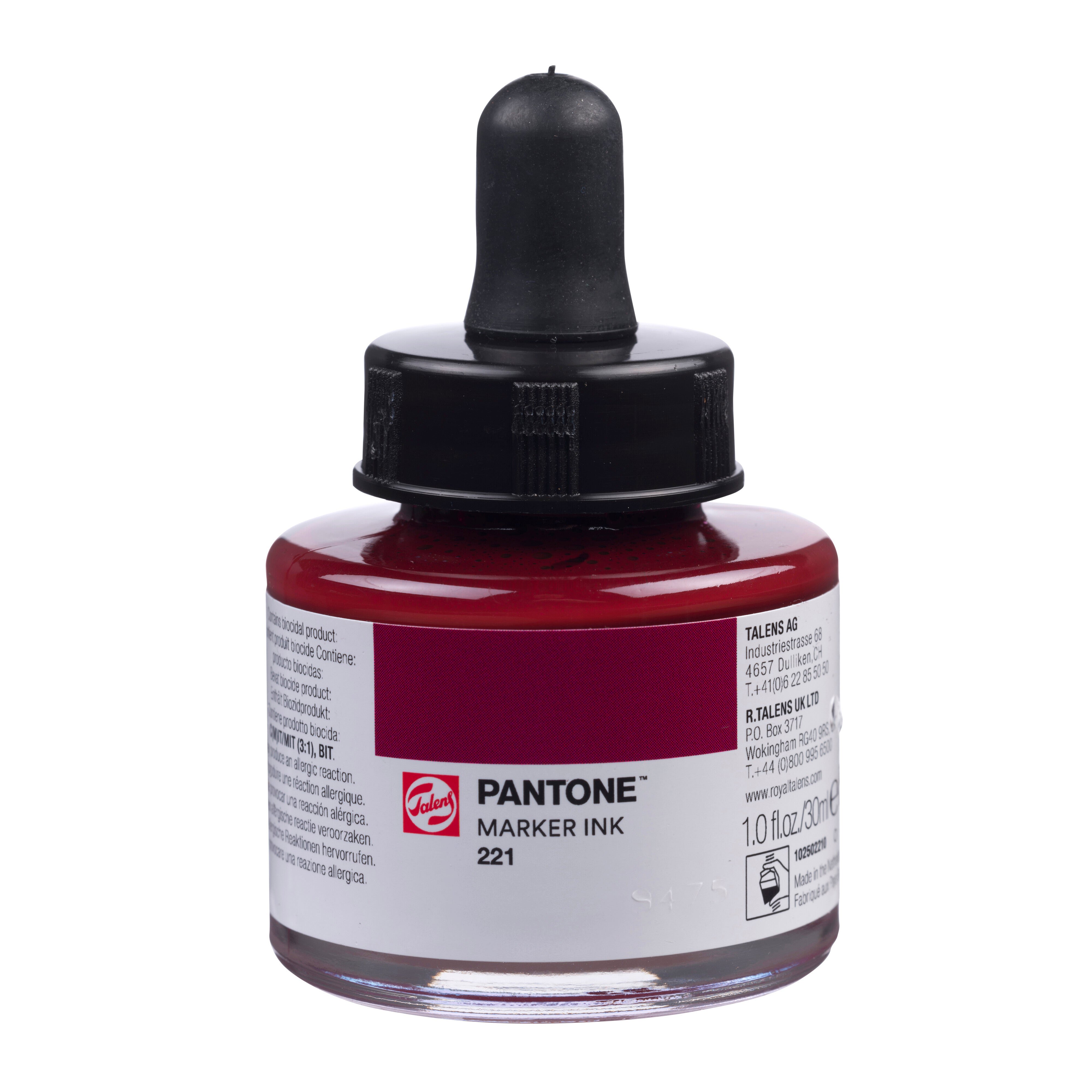 Talens Pantone Marker Ink 30ml Deep Magenta