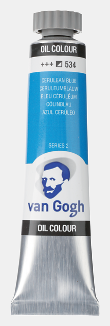 Van Gogh Oil Colour Tube 20 ml B Cerulean Blue Thumbnail