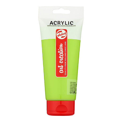 Talens Art Creation Acrylic Colour Tube 200 ml Yellowish Green