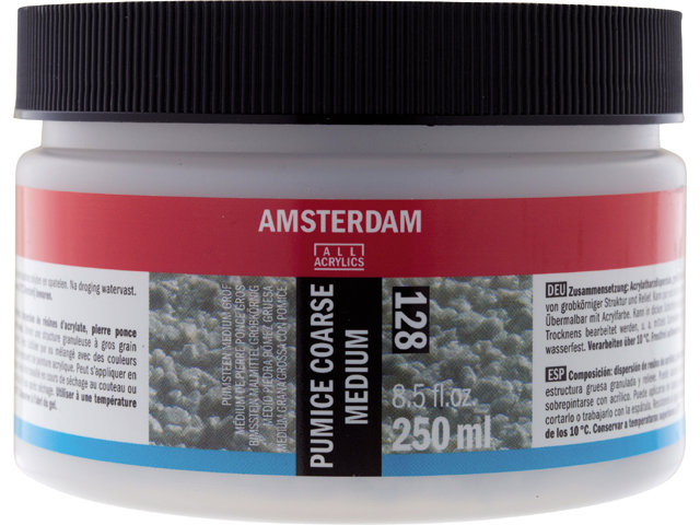 Amsterdam Pumice medium 128 - Medium 250 ml