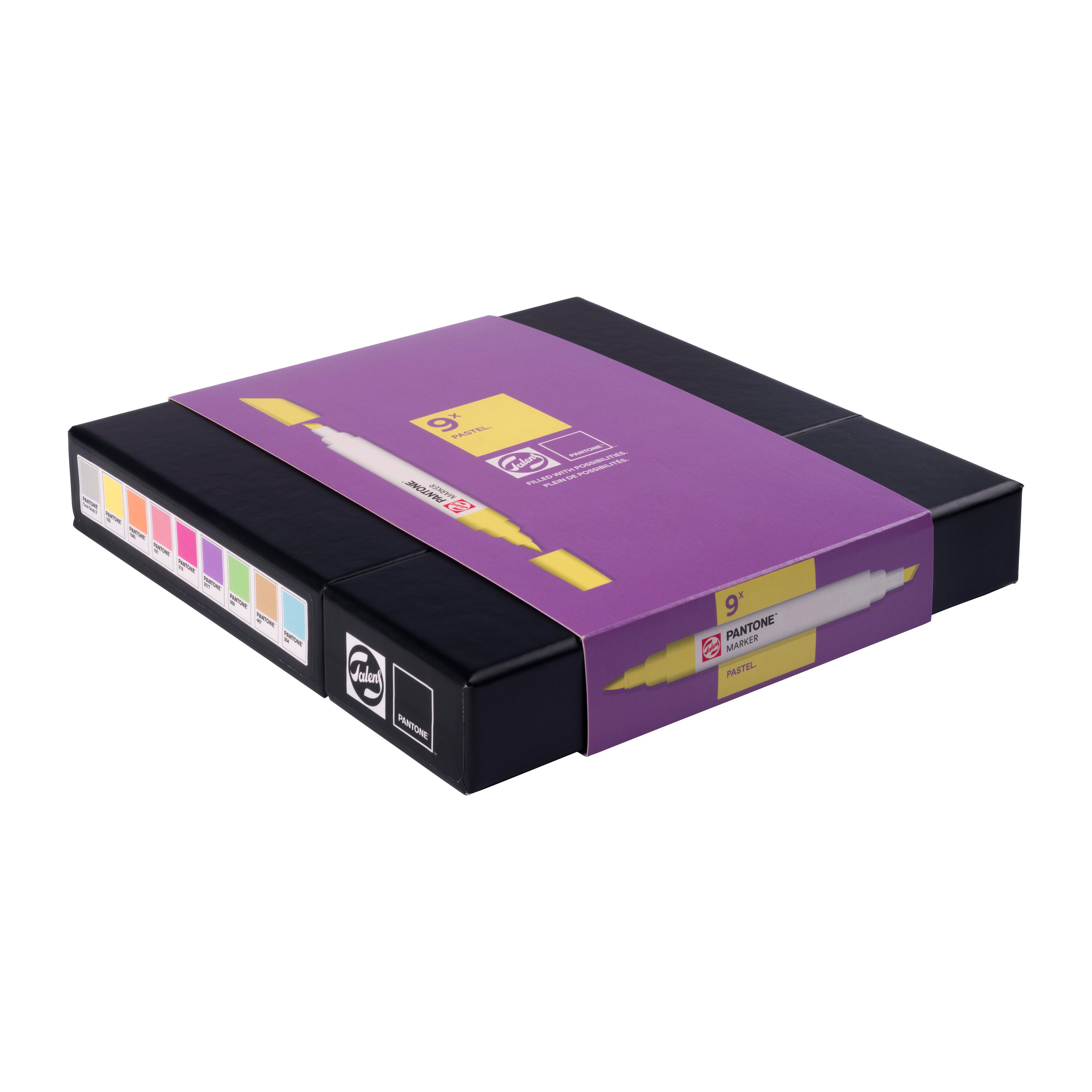 Talens Pantone Set Pastel x9 Markers Thumbnail