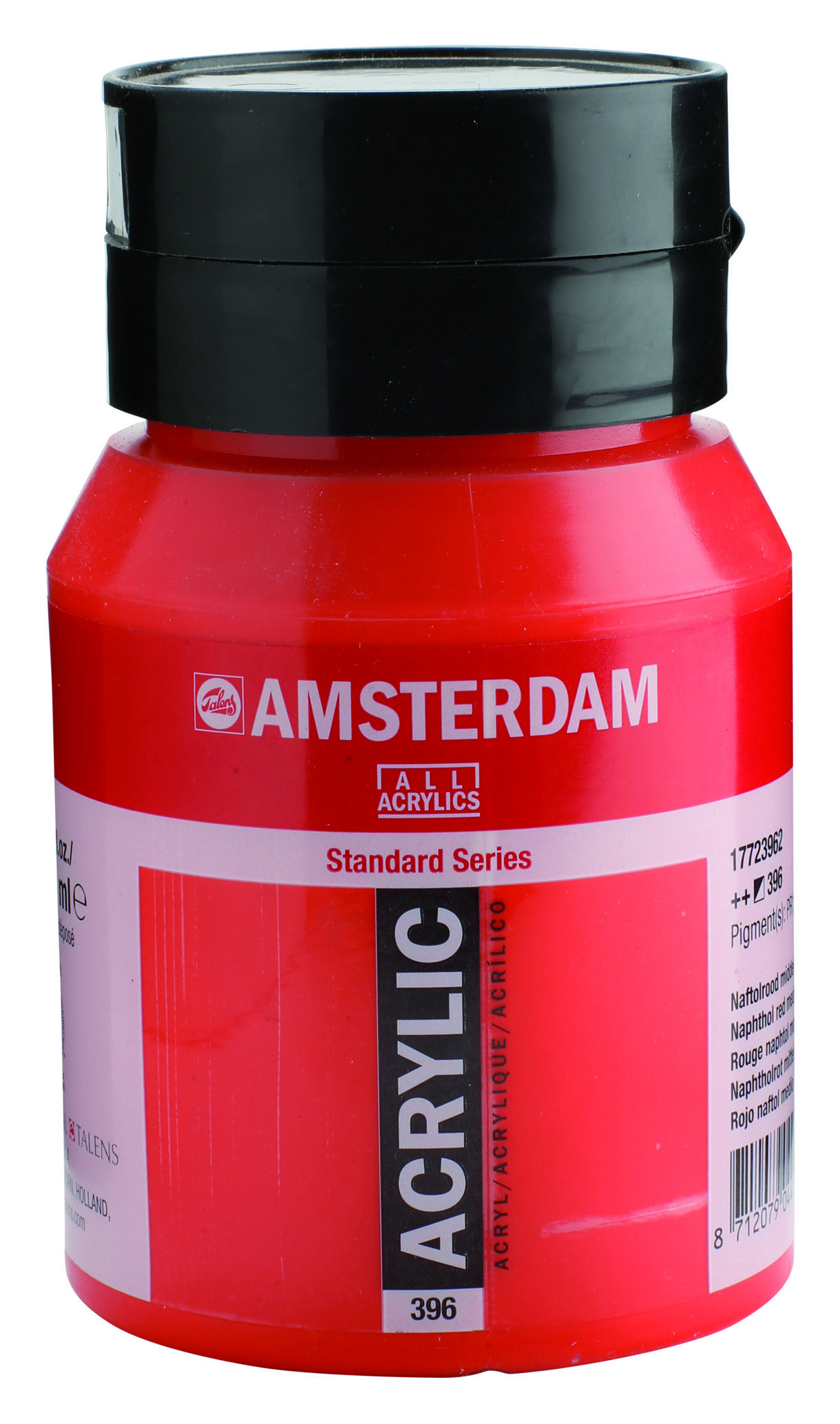 Amsterdam Standard Series Acrylic Jar 500 ml Naphthol Red Medium
