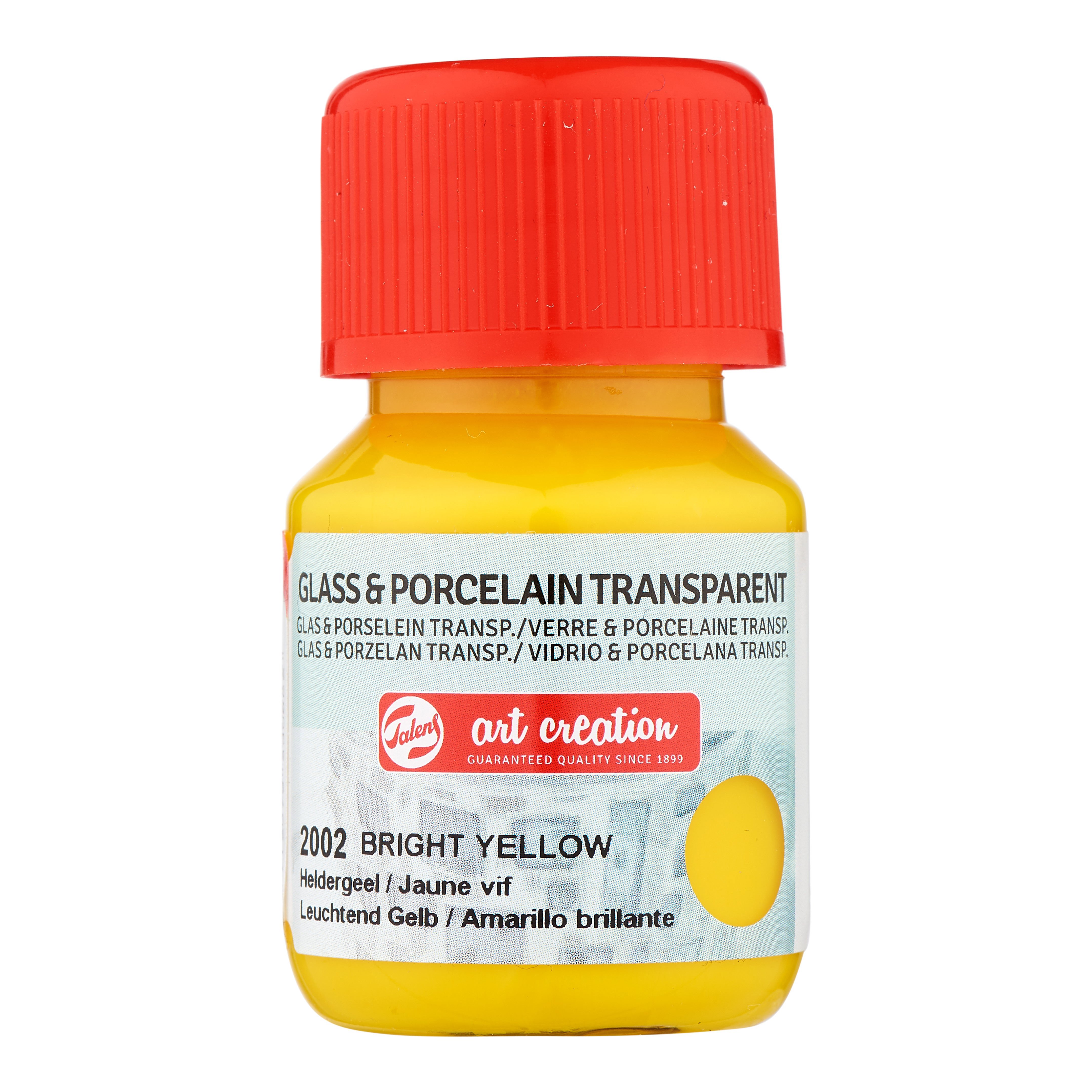 Talens Art Creation Glass & Porcelain Transparant Bottle 30 ml Bright Yellow