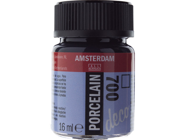 Amsterdam Acrylics Porcelain Paint Black 16ml