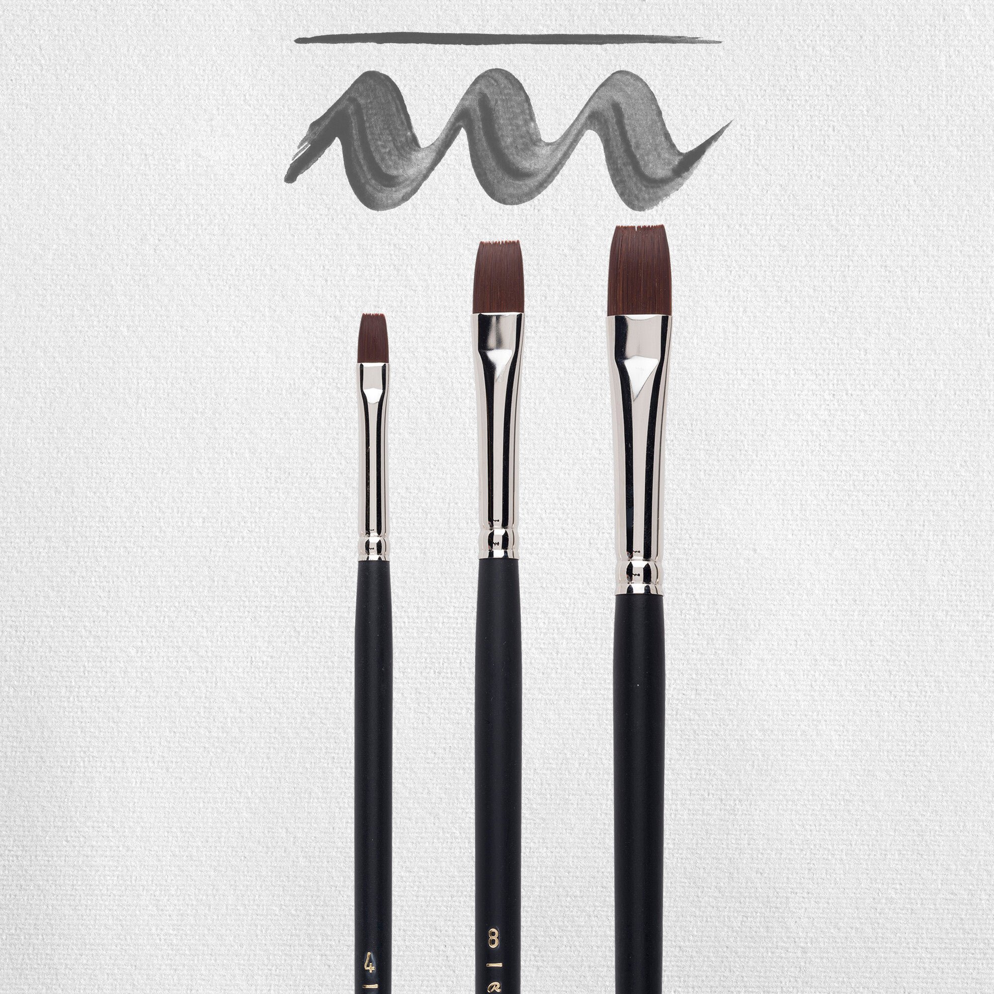 Rembrandt Oil and Acrylic Brush Sets Multicolour 3