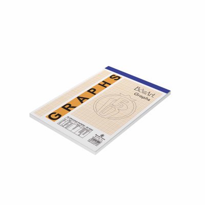 BOZART Orange Printing Graph Pad 50 Sheets A4 80g