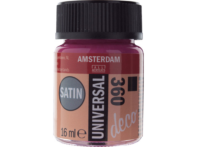 Amsterdam Acrylics Universal Satin Paint Oriental Red 16ml