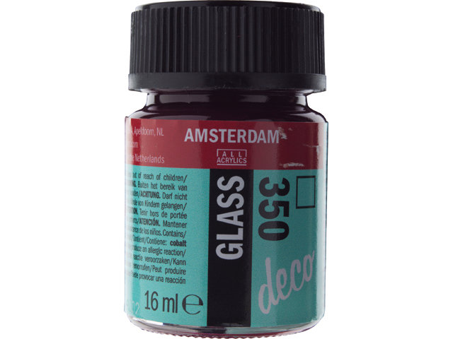 Amsterdam Acrylics Glass Paint Fuchsia 16ml