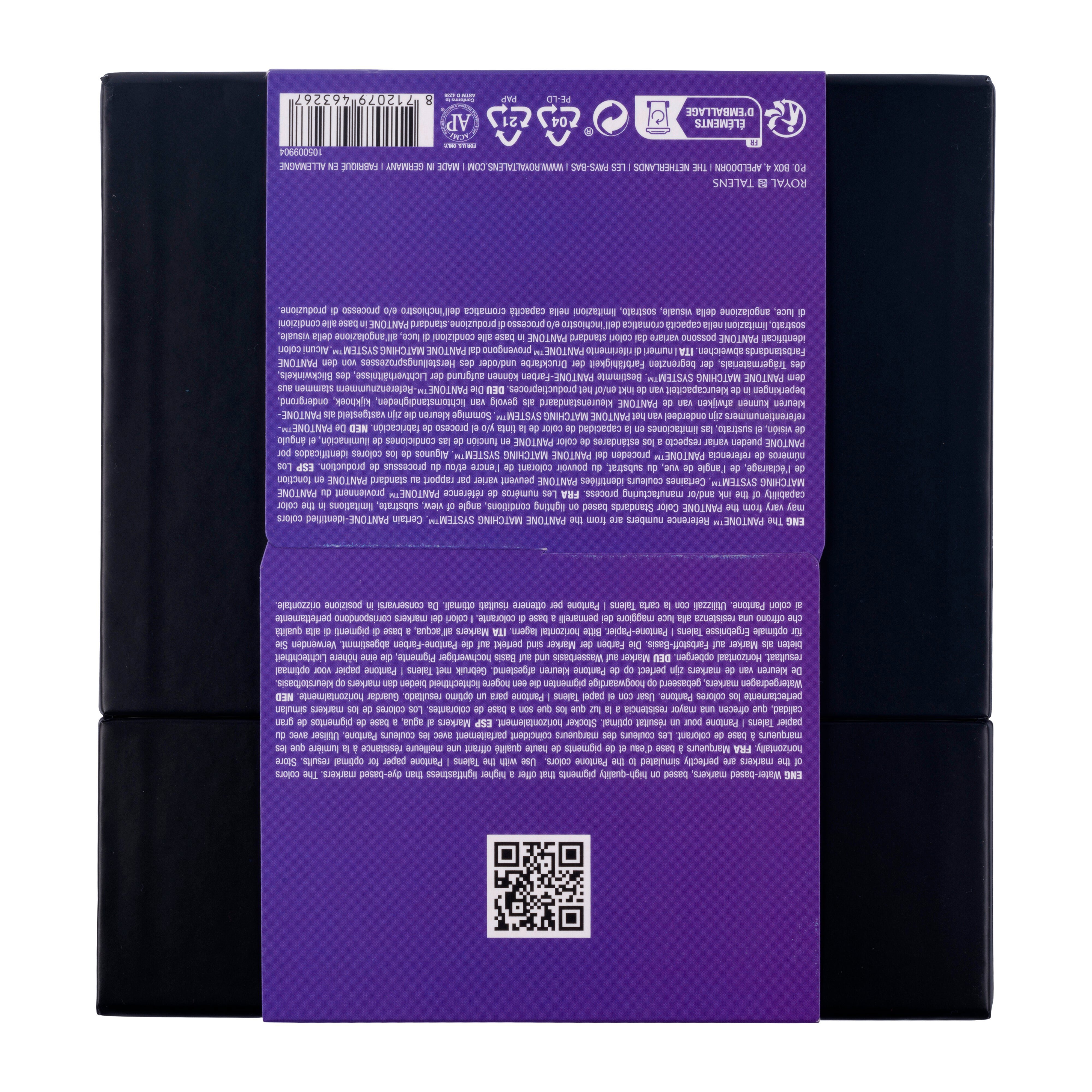 Talens Pantone Set Purple x9 Markers Thumbnail