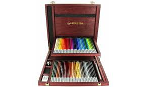 CarbOthello Pencil Wooden Box 60 Colors Thumbnail