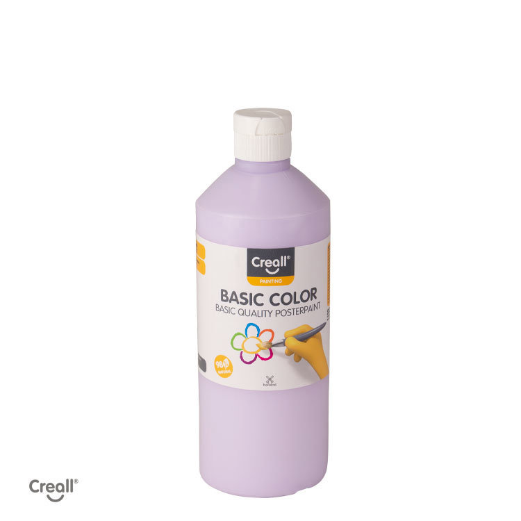 CREALL Gouache Basic 500ml 95 Pastel Violet