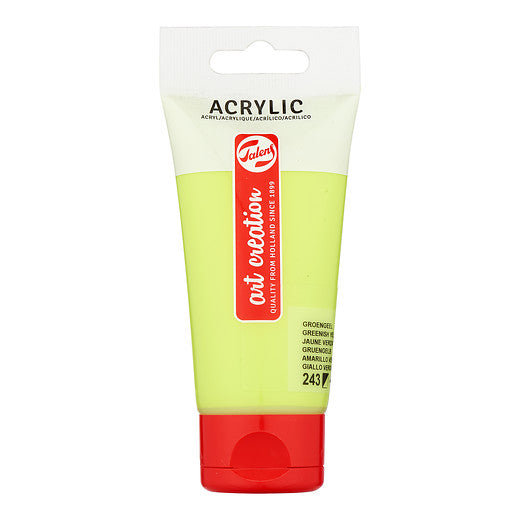 Talens Art Creation Acrylic Colour Tube 75 ml Greenish Yellow