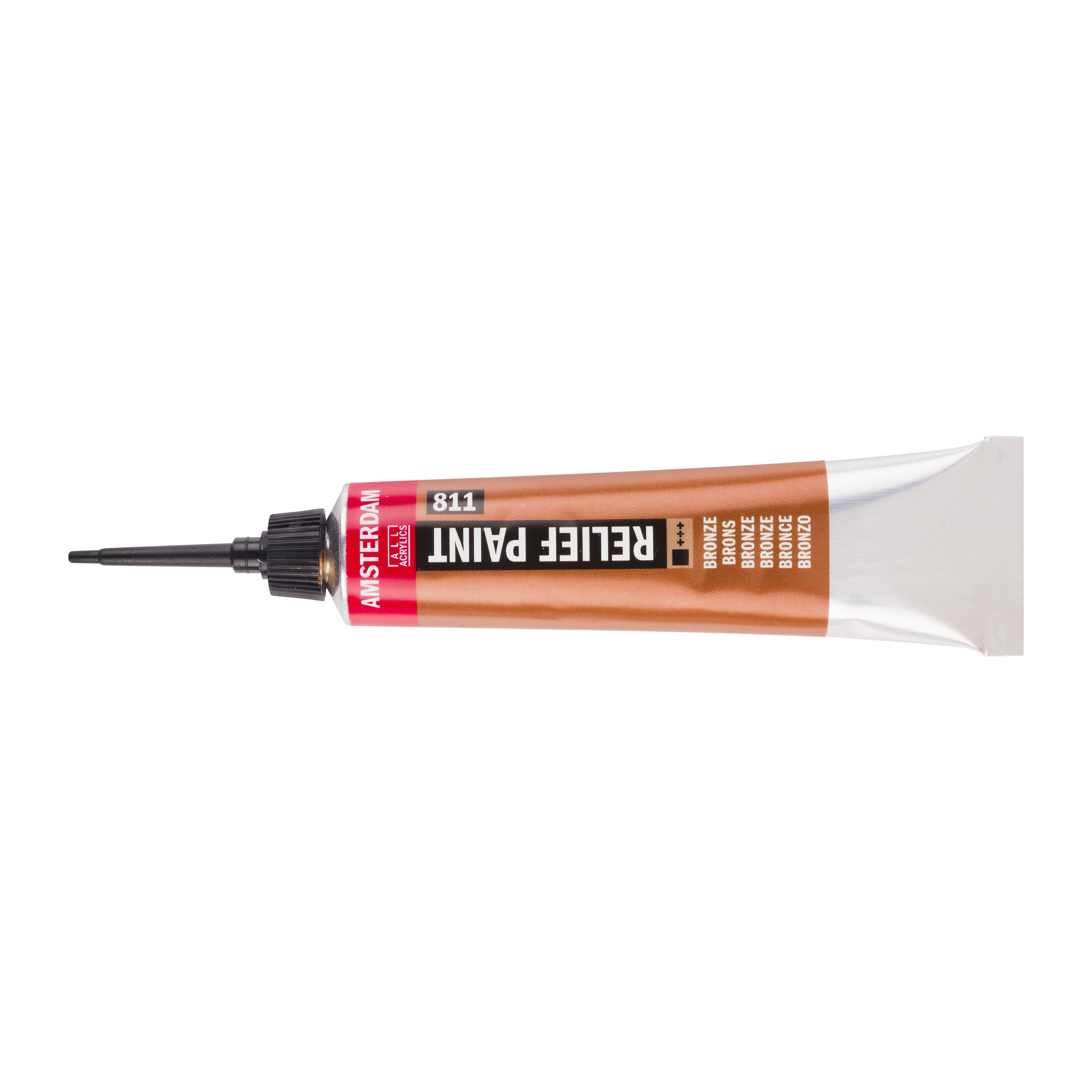 Amsterdam Relief Paint Tube 20 ml Bronze