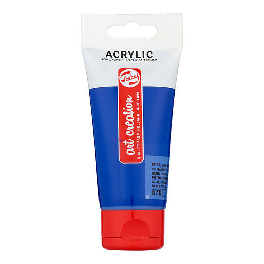 Talens Art Creation Acrylic Colour Tube 75 ml Phthalo Blue