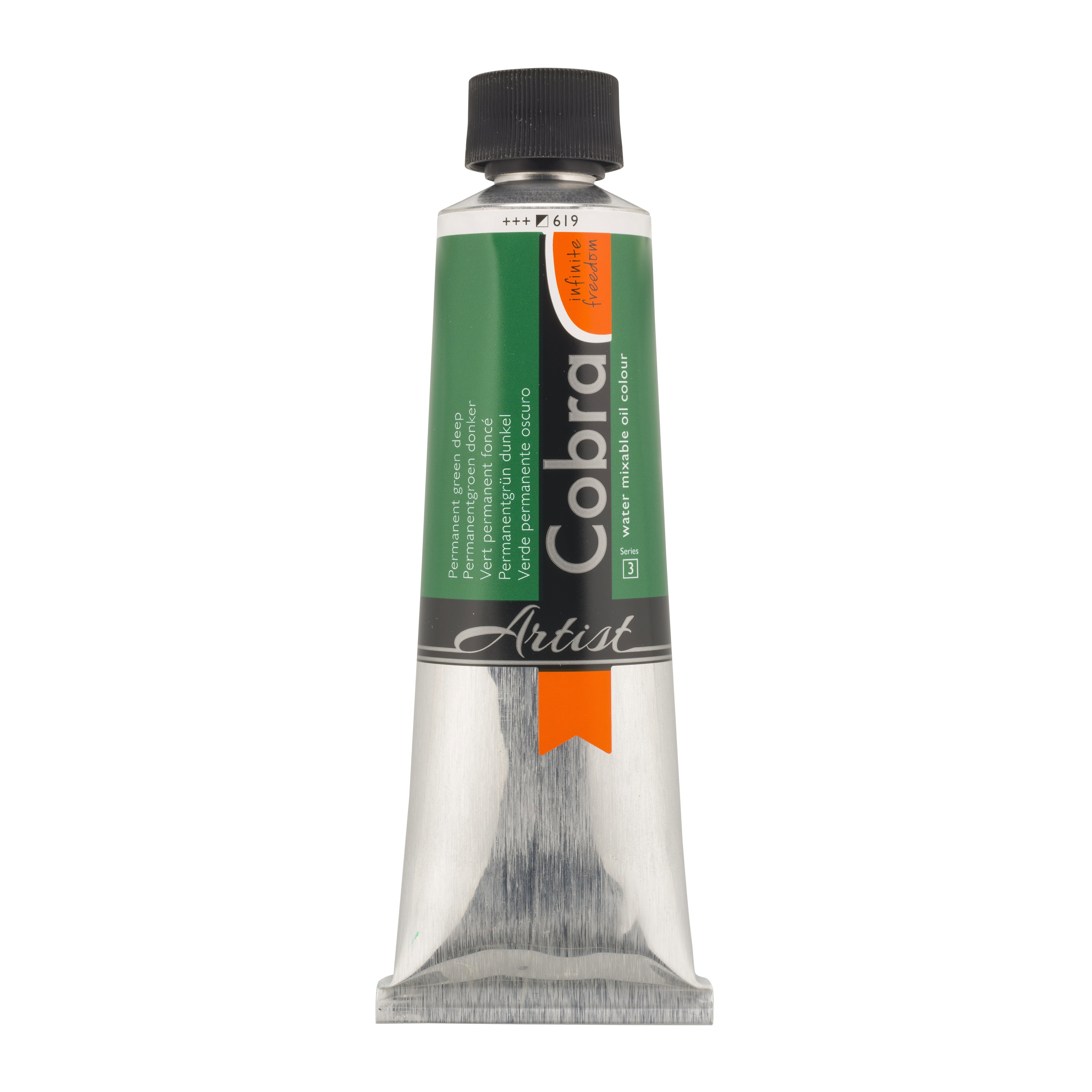 Cobra Artist Oil Colour Tube 150 ml Permanent Green Deep