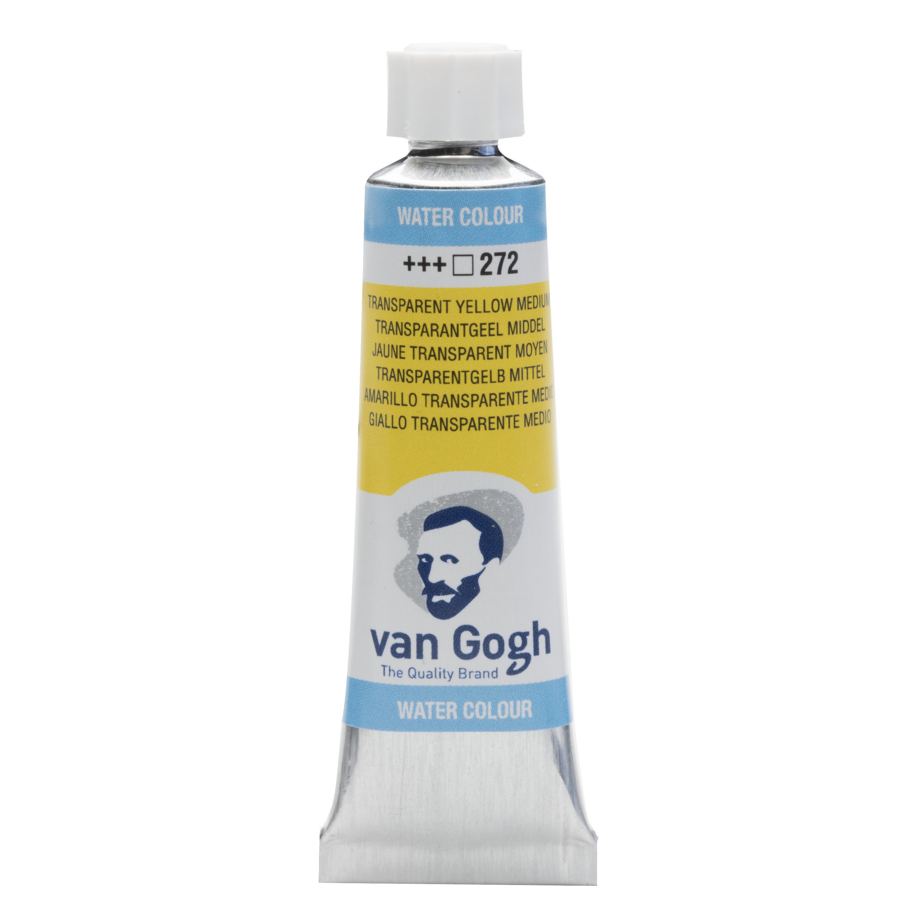 Van Gogh Watercolour Tube 10 ml Transparent Yellow Medium