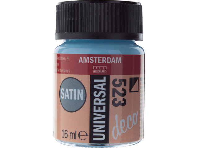 Amsterdam Acrylics Universal Satin Paint Ice Blue 16ml