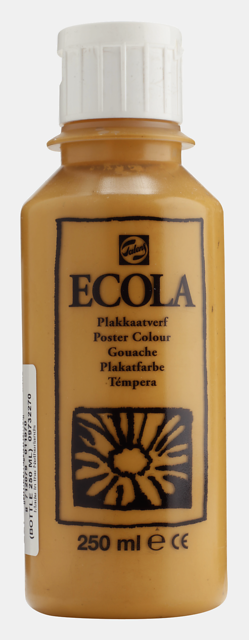 Ecola Gouache Bottle 250 ml Yellow Ochre Thumbnail