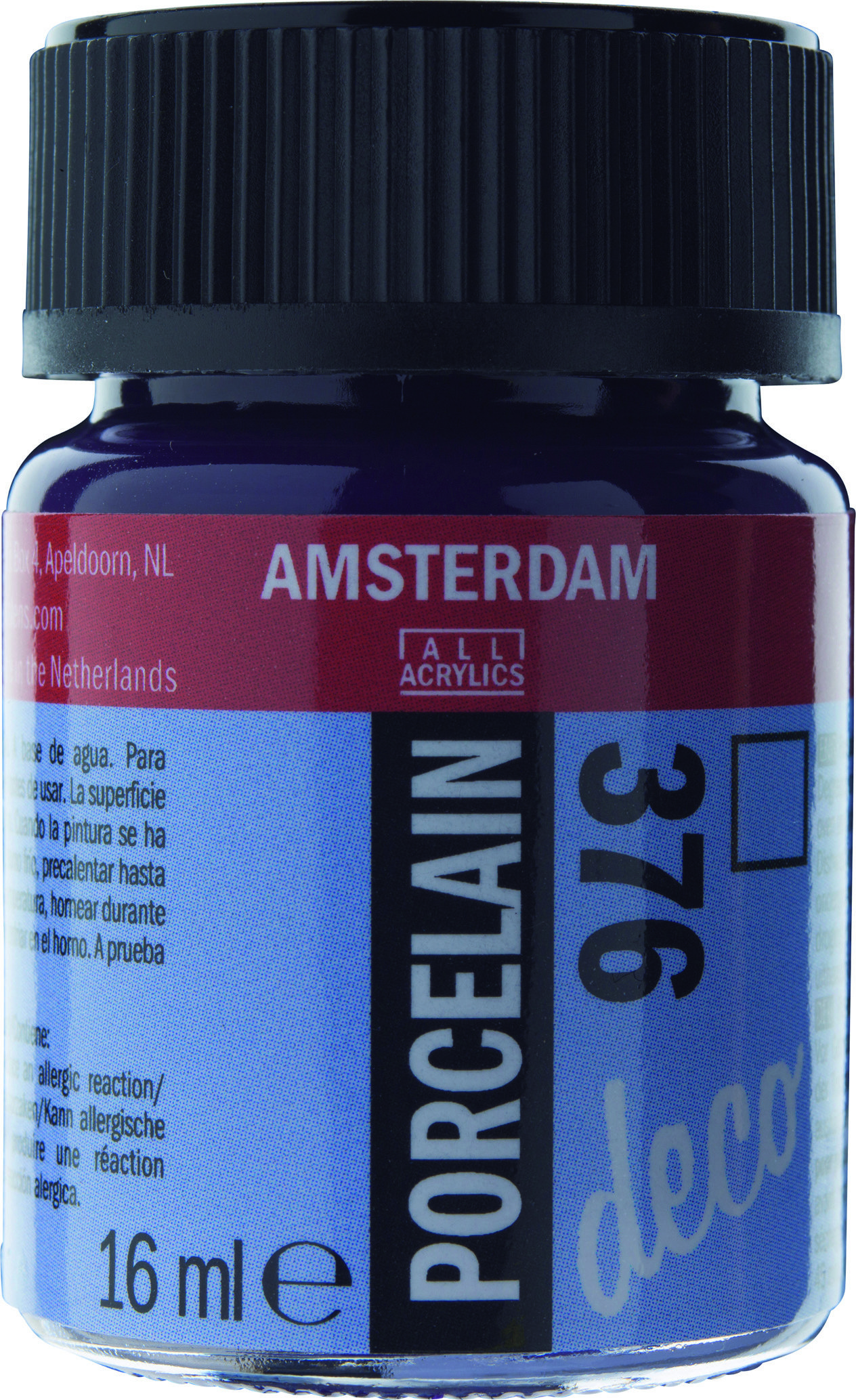 Amsterdam Acrylics Porcelain Paint Purple 16ml