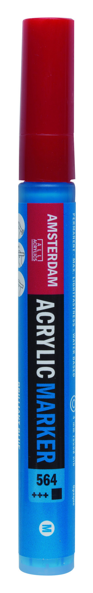 Amsterdam Acrylic Marker 4 mm Brilliant Blue