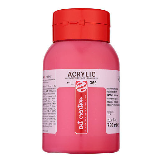 Talens Art Creation Acrylic Colour Jar 750 ml Primary Magenta
