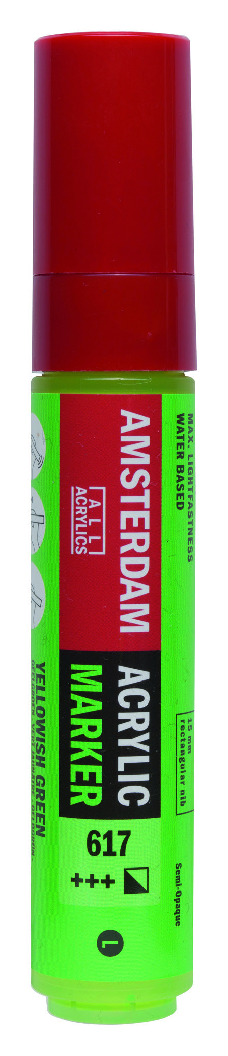 Amsterdam Acrylic Marker 15 mm Yellowish Green