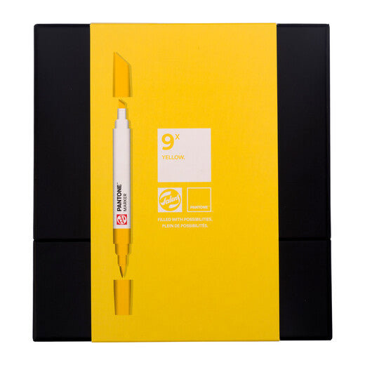 Talens Pantone Set Yellow x9 Markers