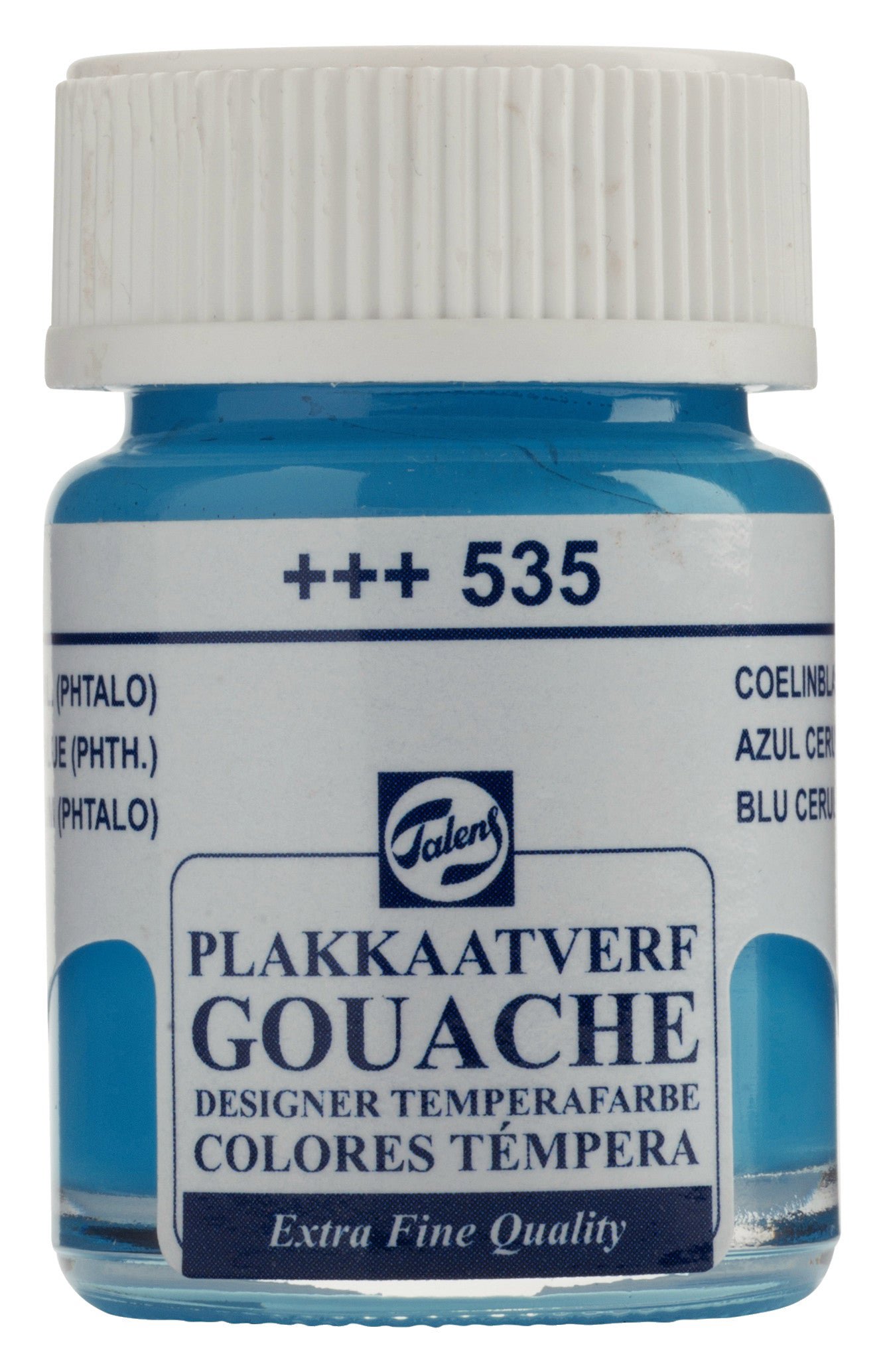 Talens Gouache Extra Fine Quality Bottle 16 ml Cerulean Blue (Phthalo)