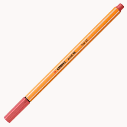 point 88 rust red