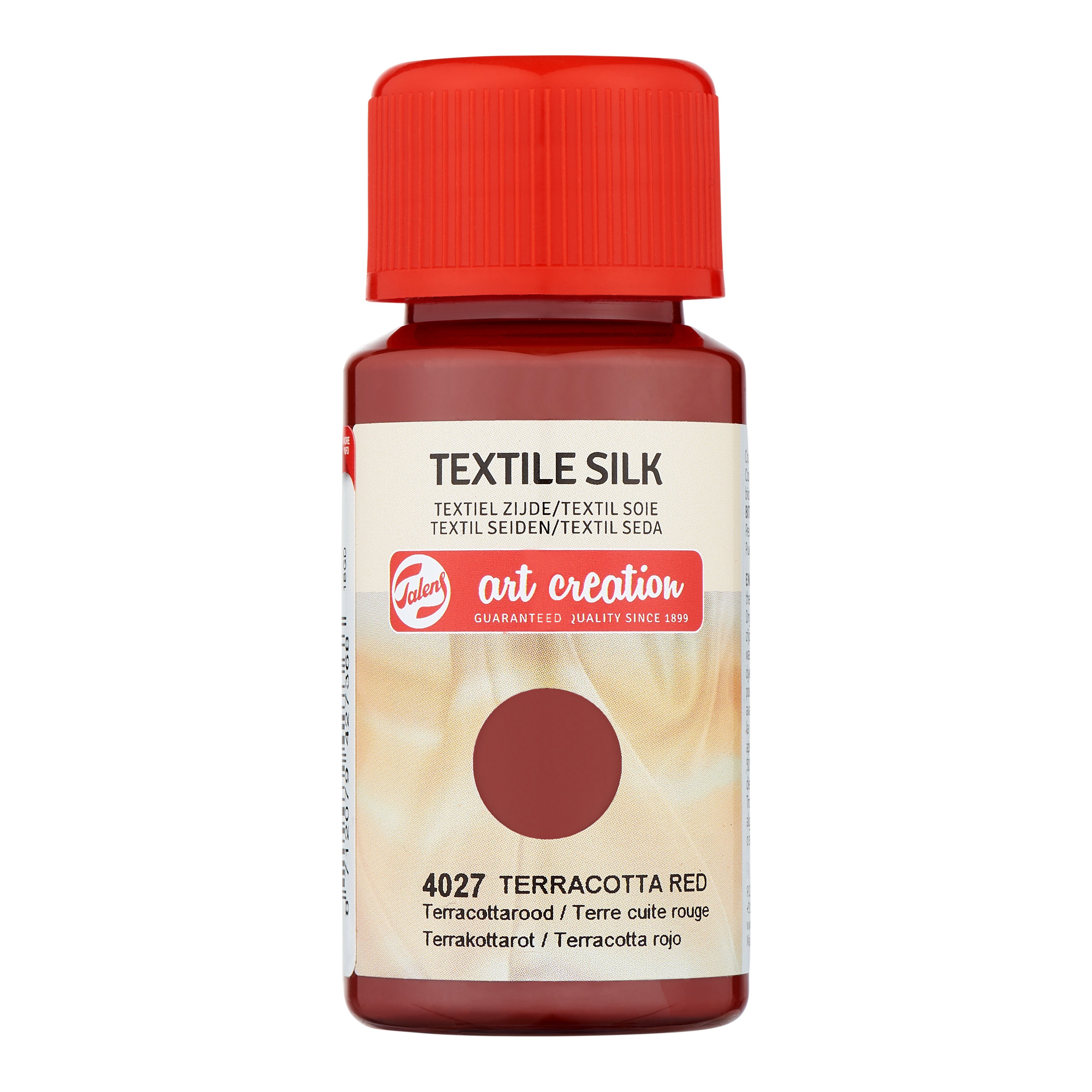 Talens Art Creation Textile Silk Bottle 50 ml Terracotta Red