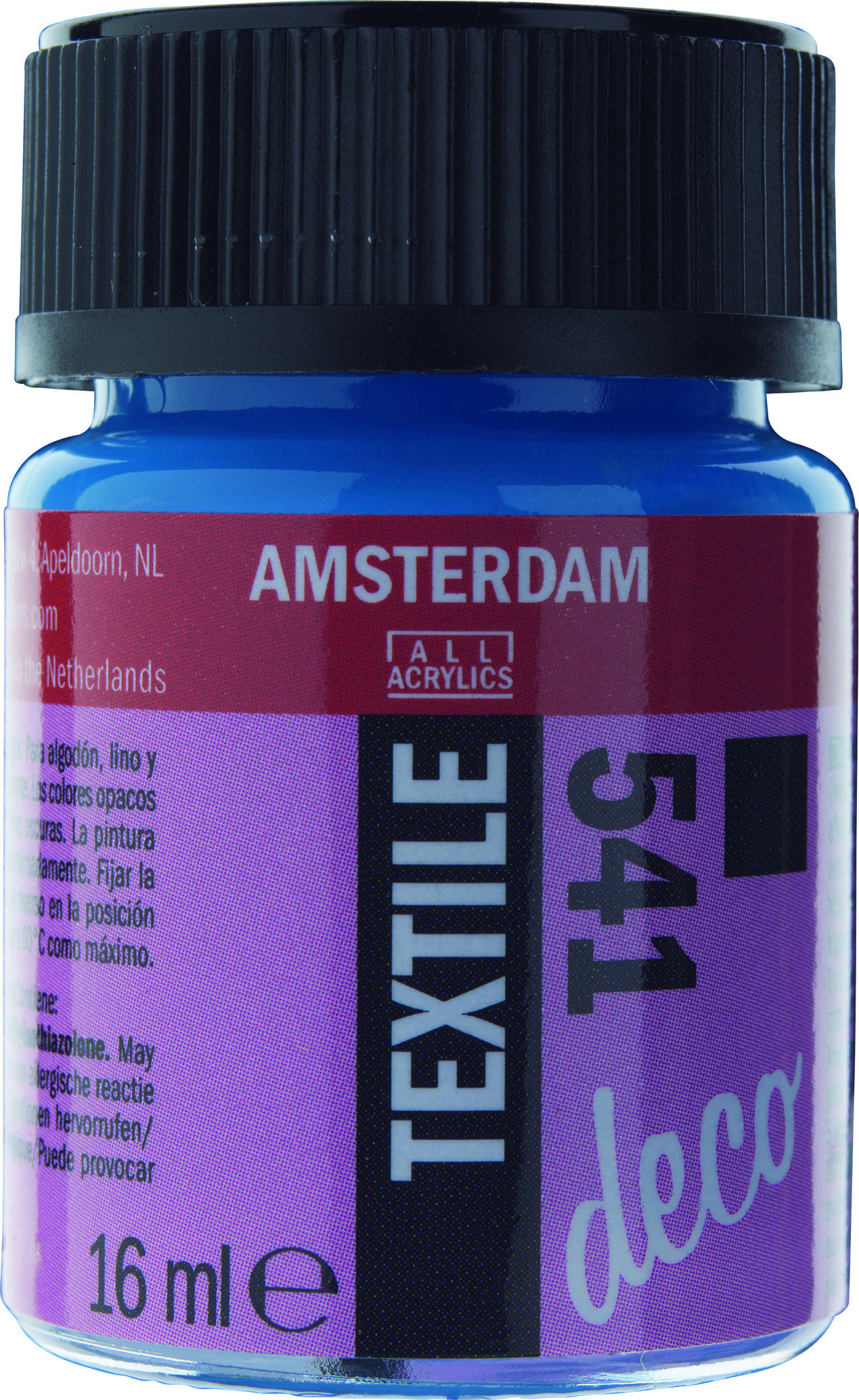 Amsterdam Acrylics Textile Paint Opaque Sky Blue 16ml