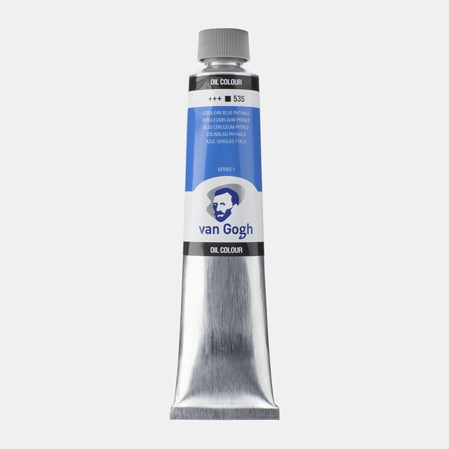 Van Gogh Oil Colour Tube 200 ml Cerulean Blue (Phthalo) Thumbnail