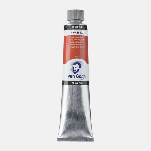 Van Gogh Oil Colour Tube 200 ml Cadmium Red Light Thumbnail