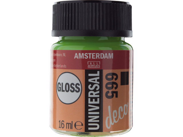 Amsterdam Acrylics Universal Gloss Paint Spring Green 16ml
