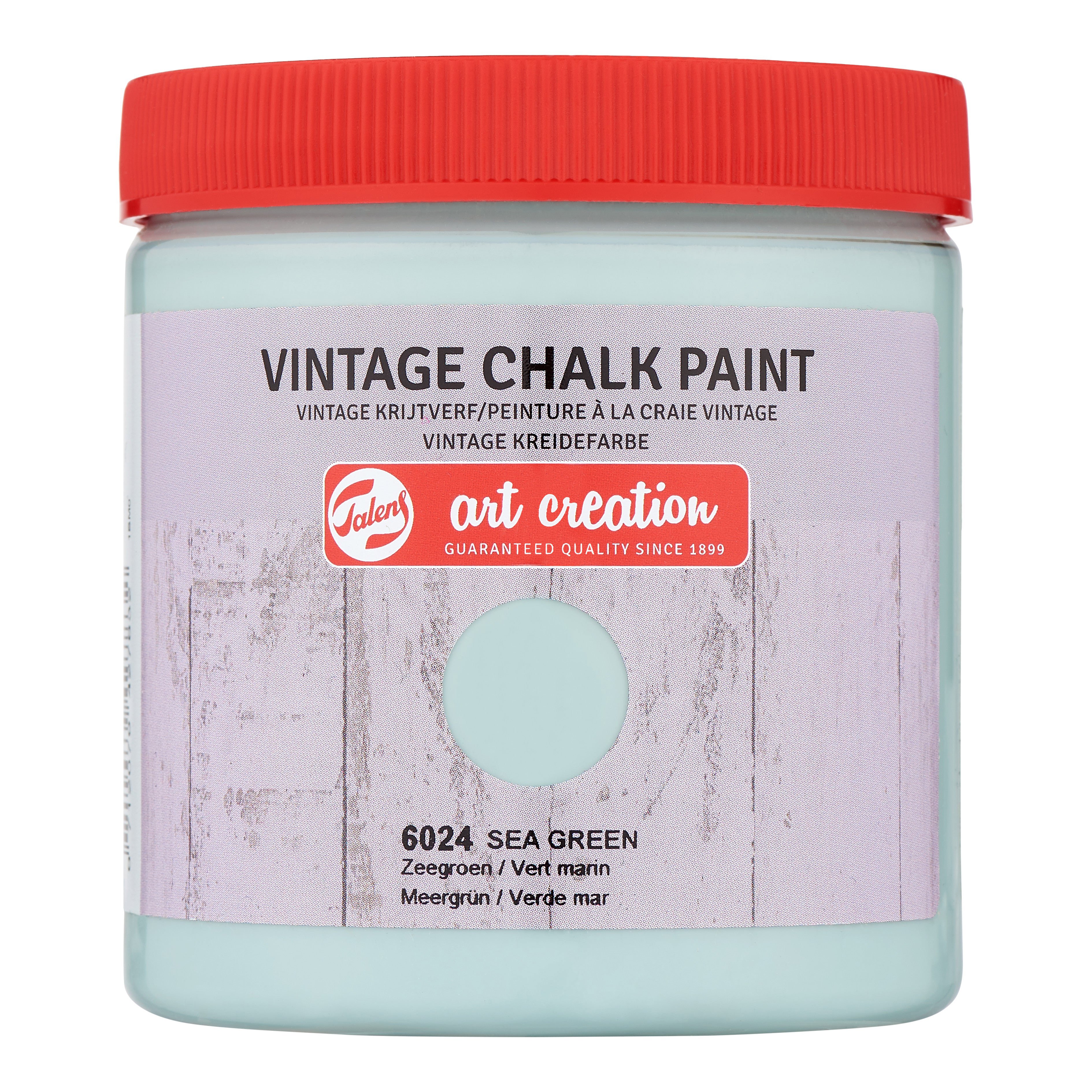 Talens Art Creation Vintage Chalk Jar 250 ml Sea Green