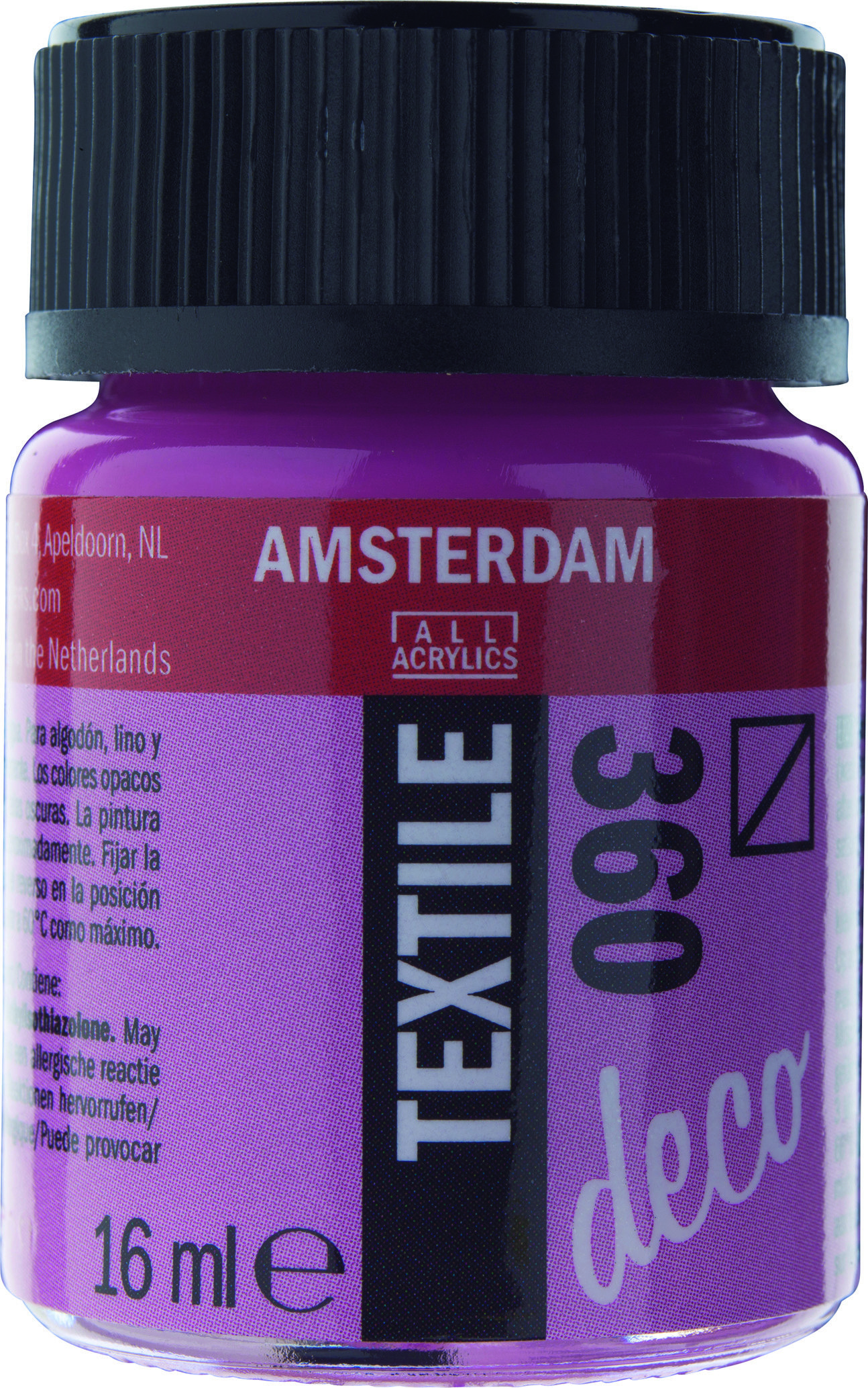 Amsterdam Acrylics Textile Paint Oriental Red 16ml
