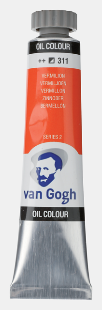 Van Gogh Oil Colour Tube 20 ml Vermilion Thumbnail