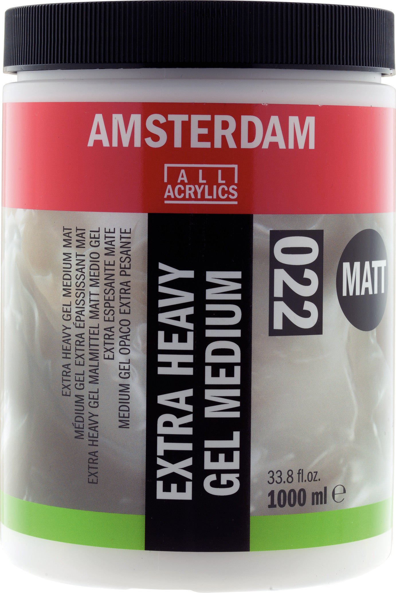 Amsterdam Extra heavy gel medium Matt 1000 ml