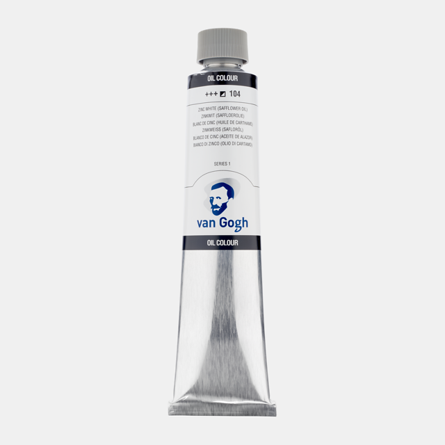 Van Gogh Oil Colour Tube 200 ml Zinc White (Safflower Oil) Thumbnail
