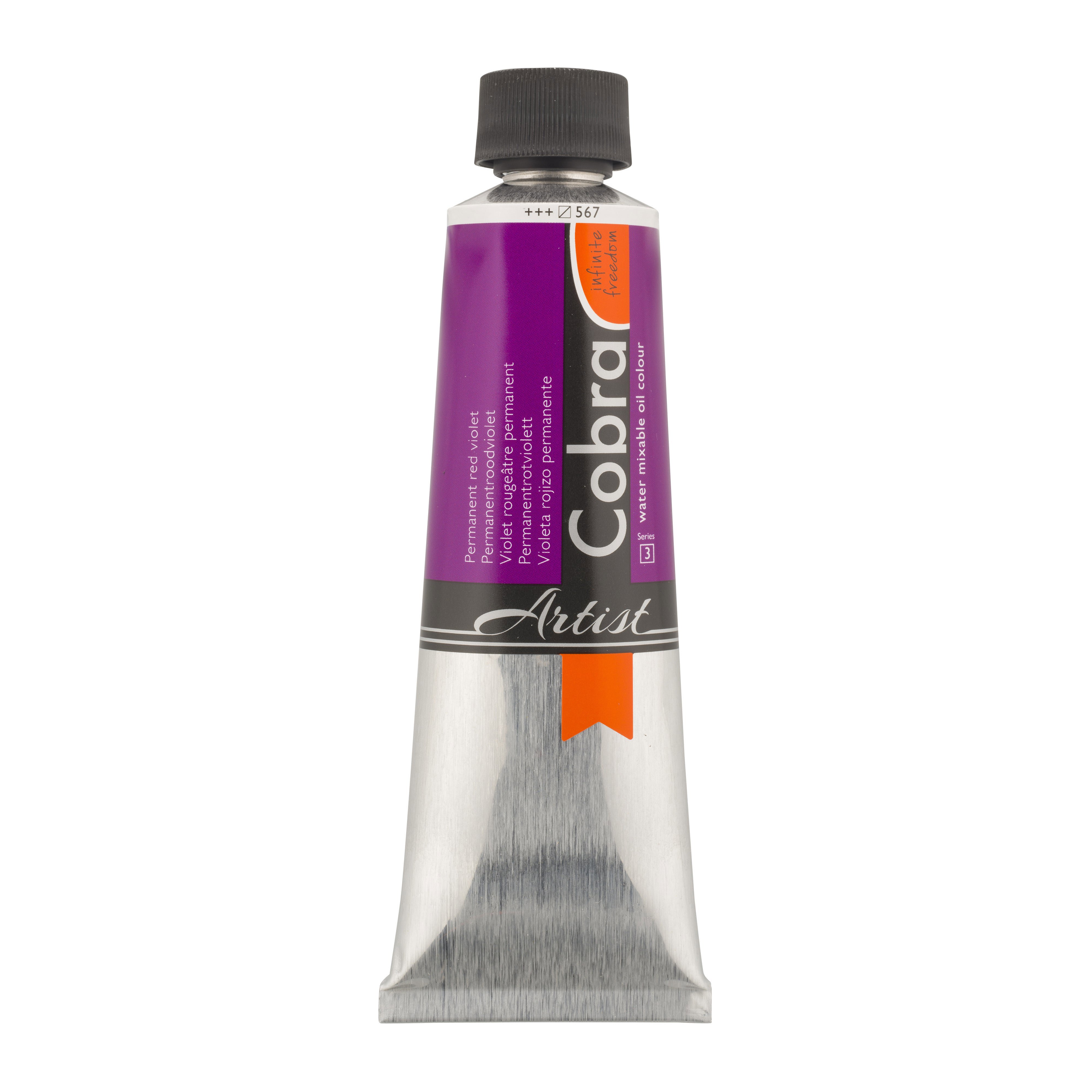 Cobra Artist Oil Colour Tube 150 ml Permanent Red Violet