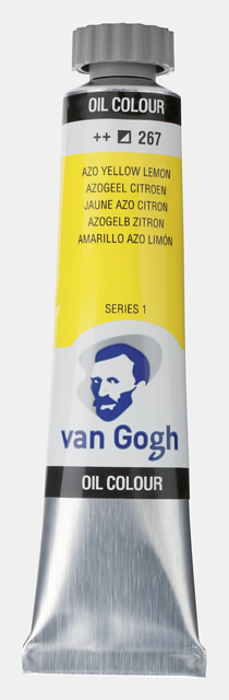 Van Gogh Oil Colour Tube 20 ml Azo Yellow Lemon (Primary) Thumbnail