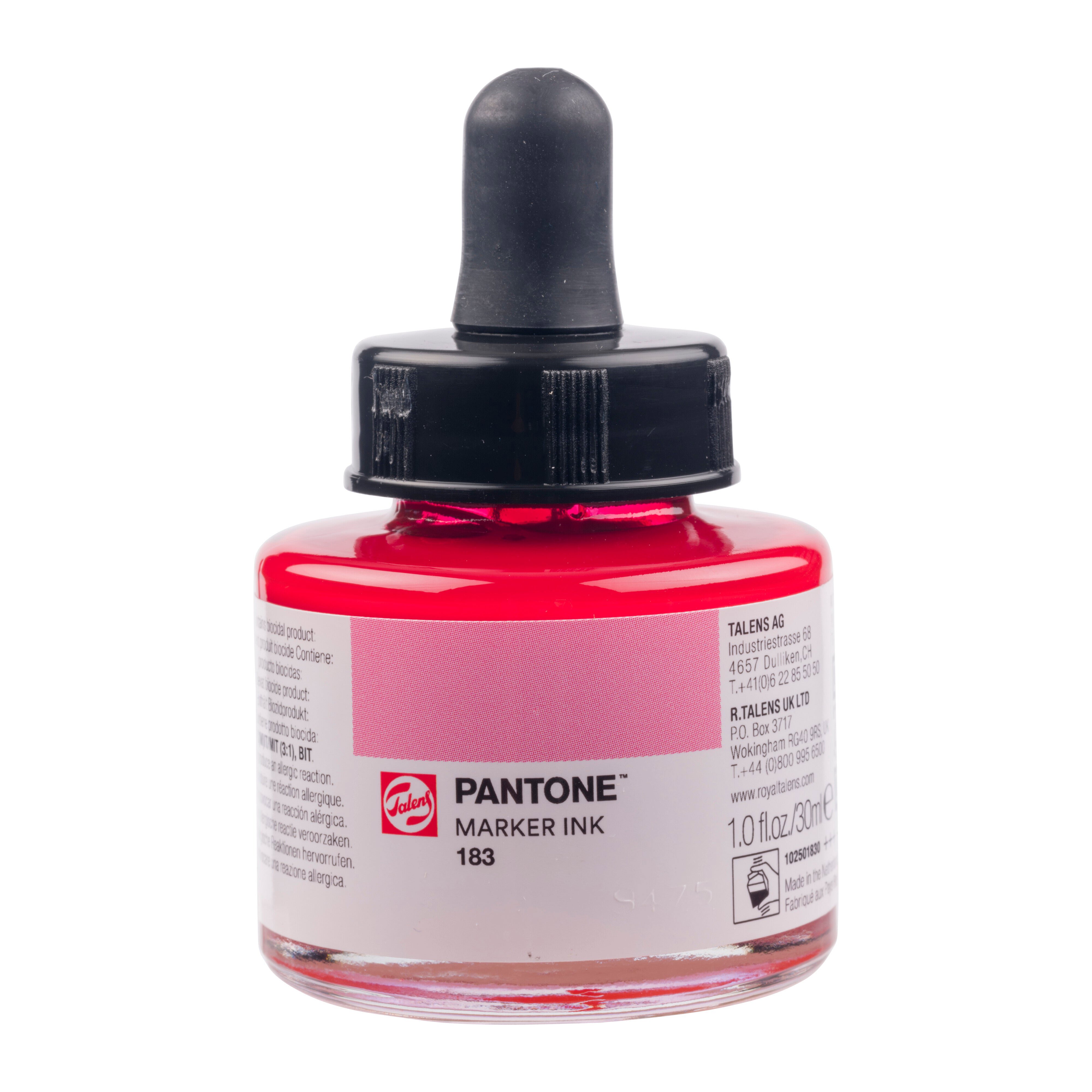 Talens Pantone Marker Ink 30ml Rose Pink