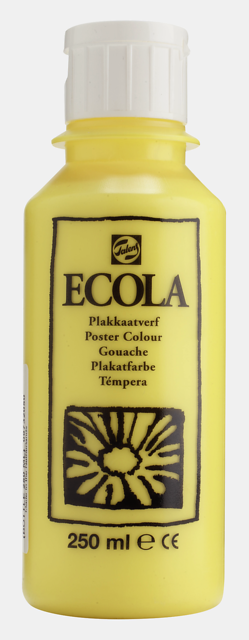 Ecola Gouache Bottle 250 ml Lemon Yellow (Primary) Thumbnail