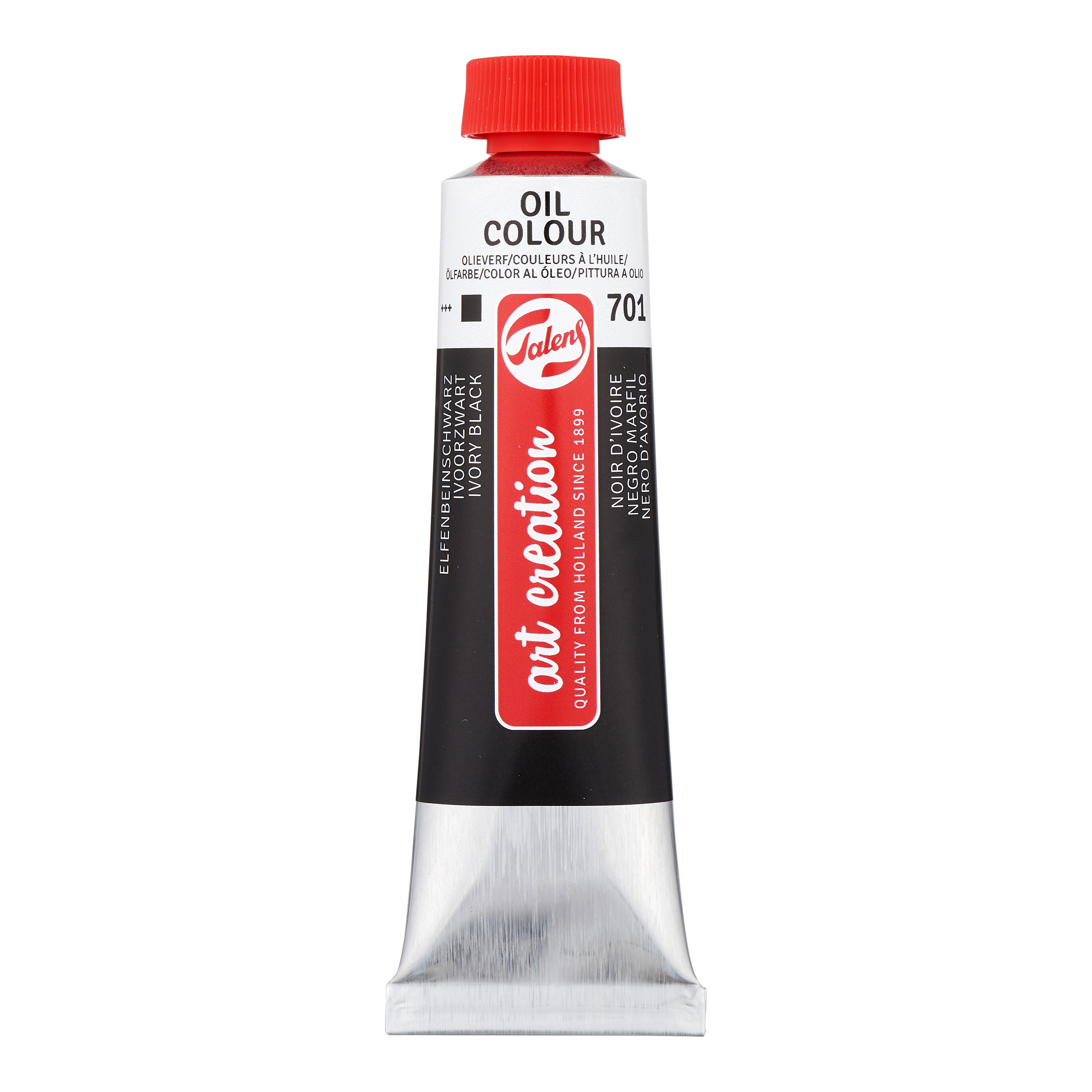 Talens Art Creation Oil Colour Tube 40 ml Ivory Black