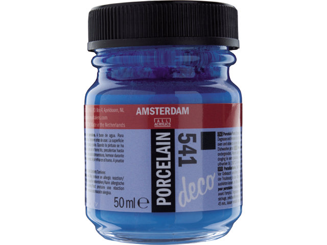 Amsterdam Acrylics Porcelain Paint Opaque Sky Blue 50ml