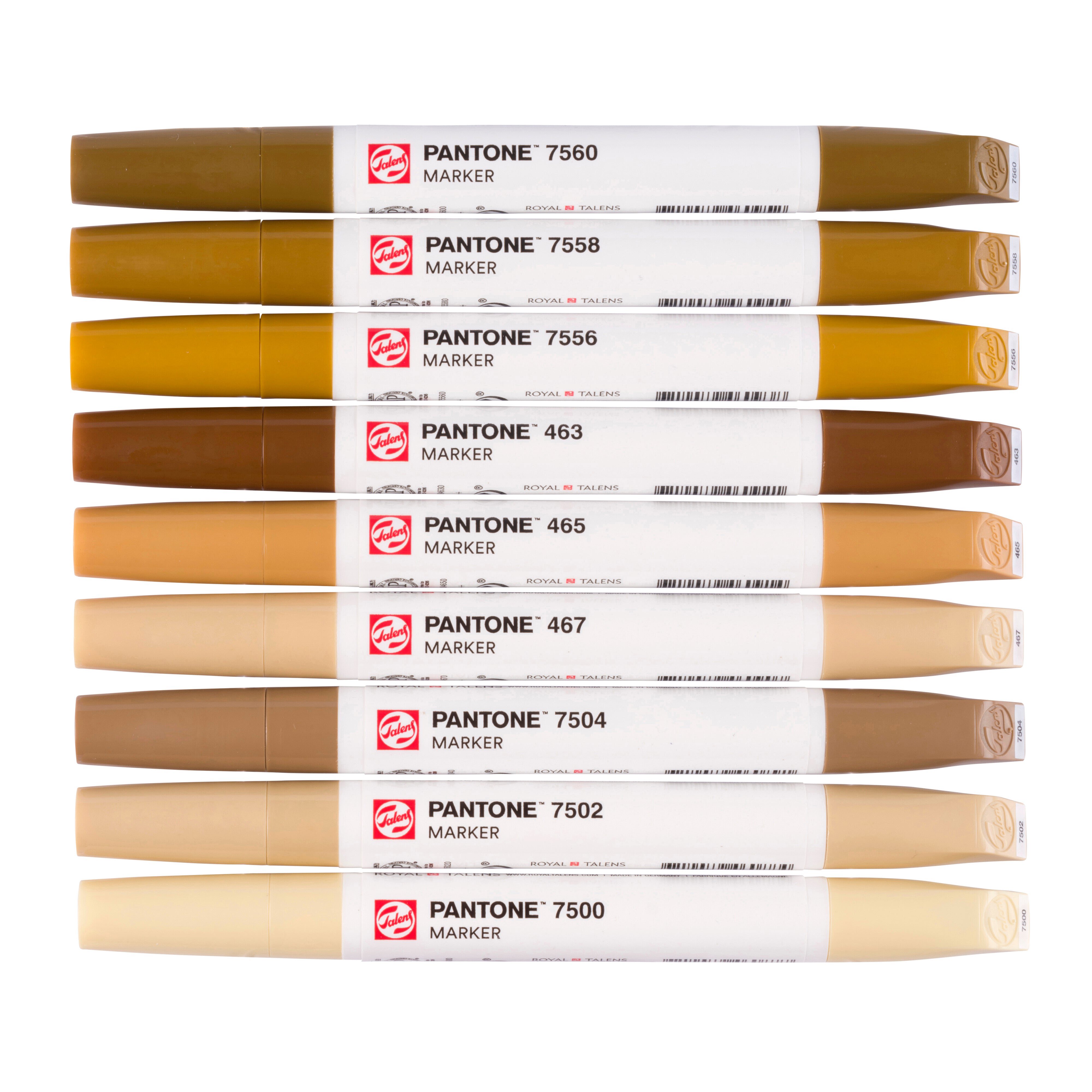 Talens Pantone Set Brown x9 Markers Thumbnail