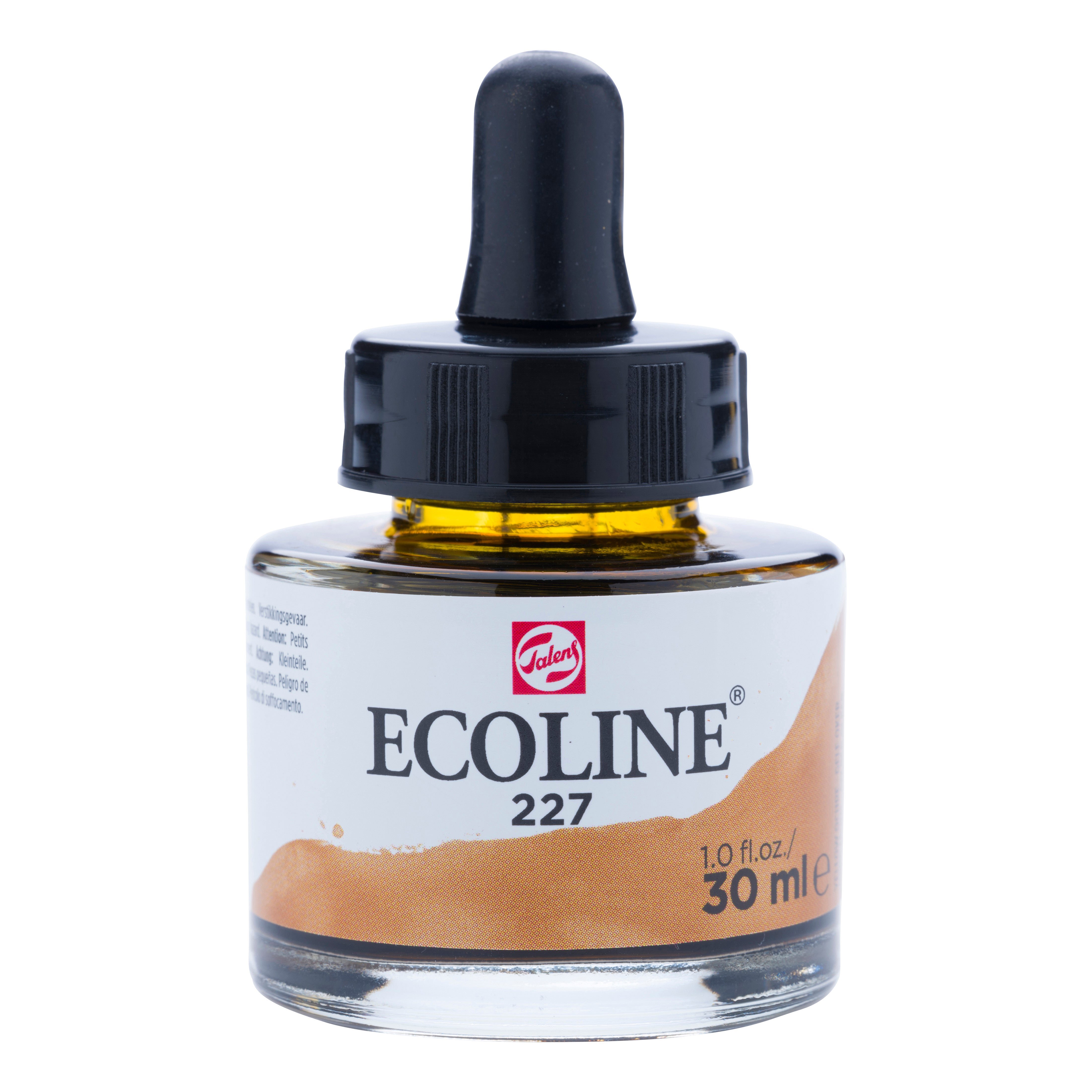 Ecoline Liquid Watercolour Bottle 30 ml Yellow Ochre