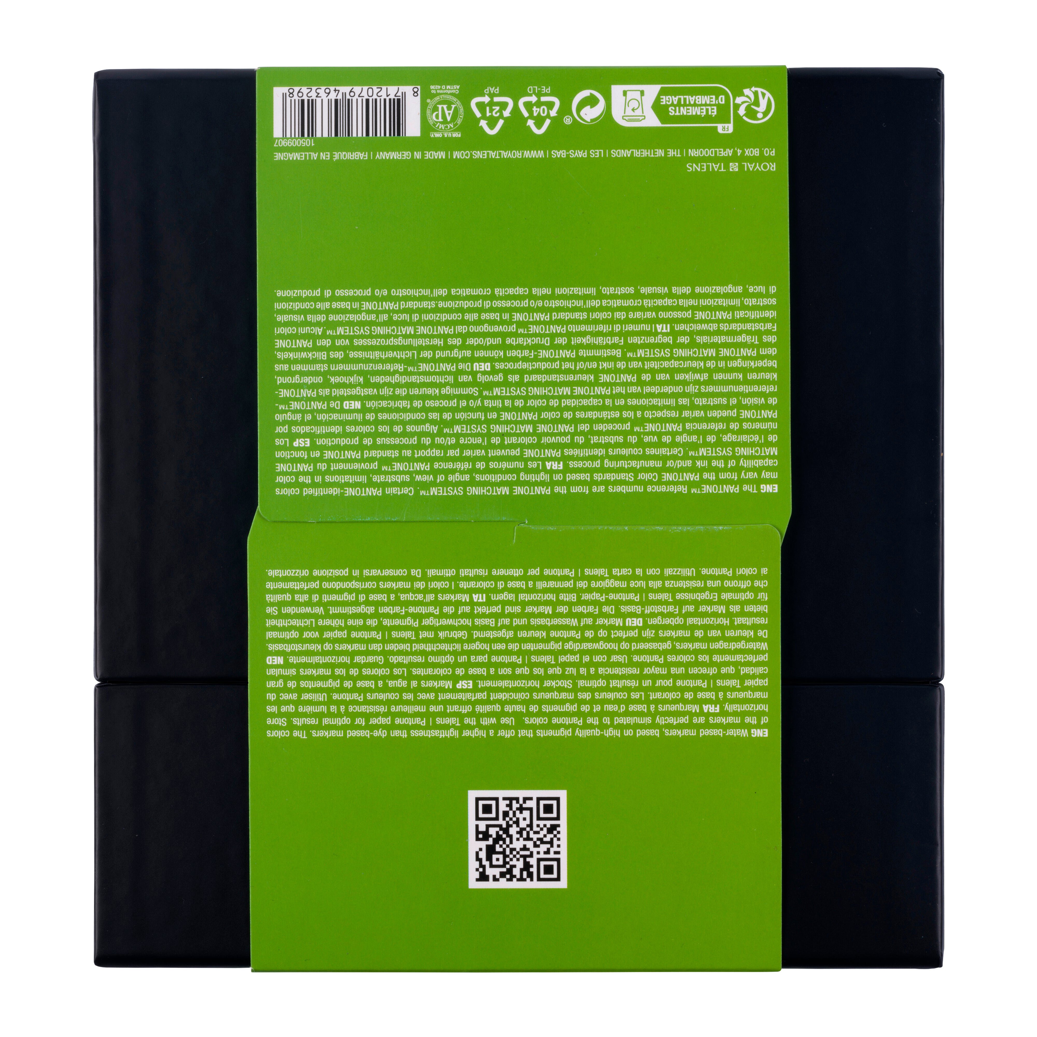 Talens Pantone Set Green x9 Markers Thumbnail