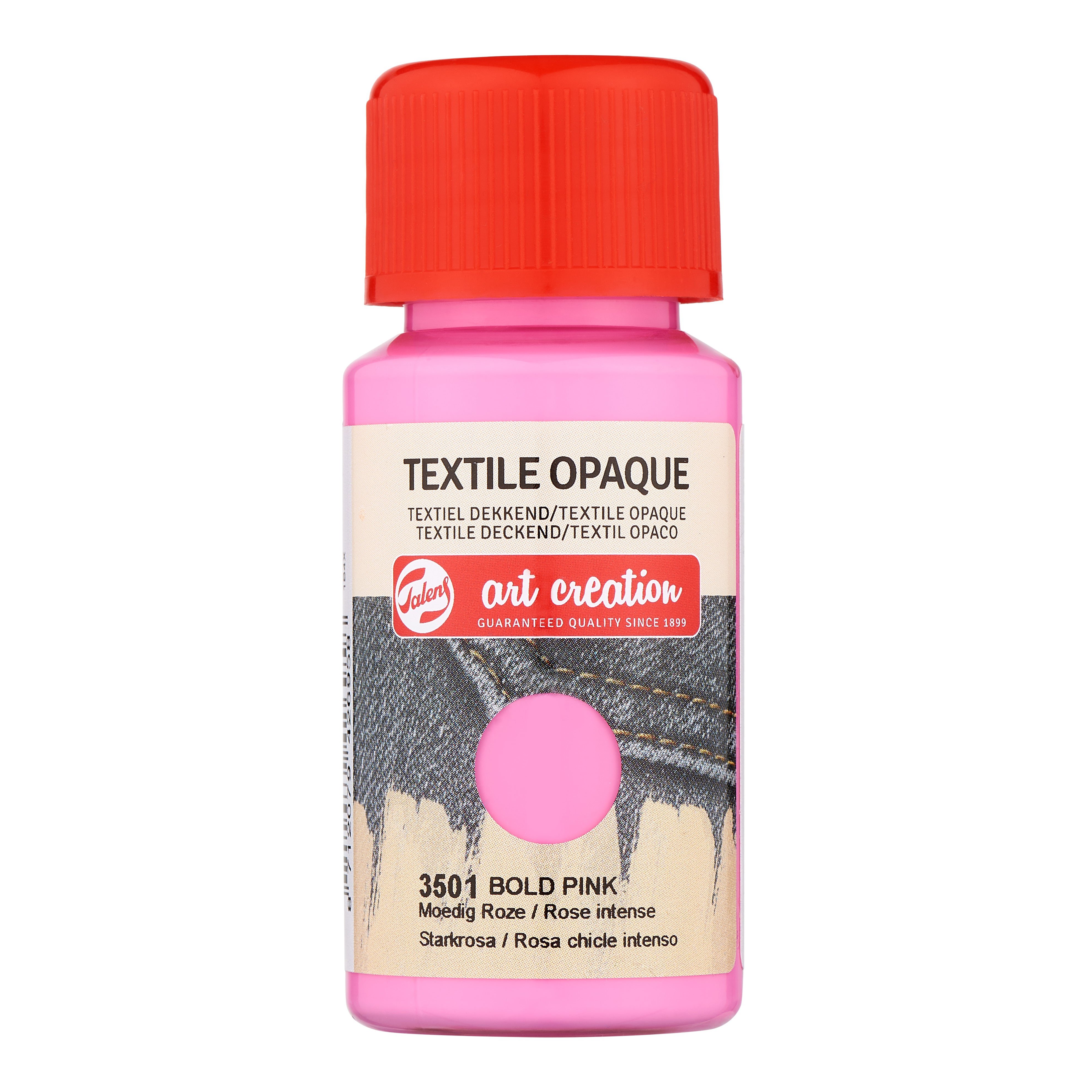 Talens Art Creation Textile Opaque Bottle 50 ml Bold Pink